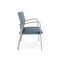 Lesro Newport 2 Seat Tandem Seating Metal Frame No Center Arms, Silver, RS Rain Song Back, MD Titan Seat NP1501 - alternate 2